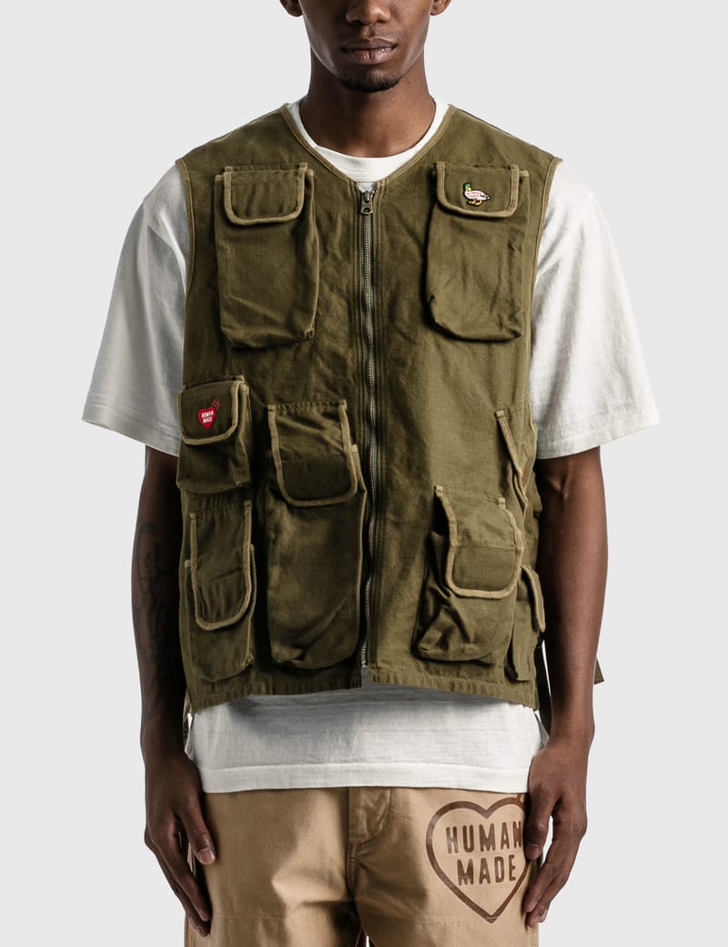 Human Made - Hunting Vest | HBX - HYPEBEAST 為您搜羅全球潮流時尚品牌