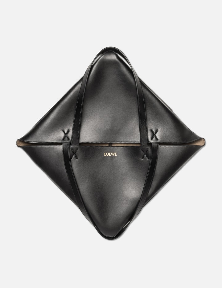 Loewe - Large Puzzle Fold Tote In Shiny Calfskin | HBX - Globally ...