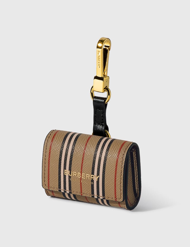 Burberry - Icon Stripe E-canvas AirPods Pro Case | HBX - Globally