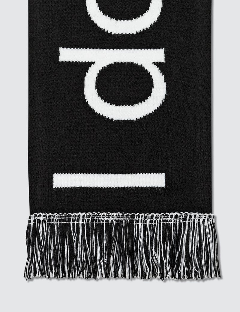 Supreme reputable 17AW Fuck Wool Scarf
