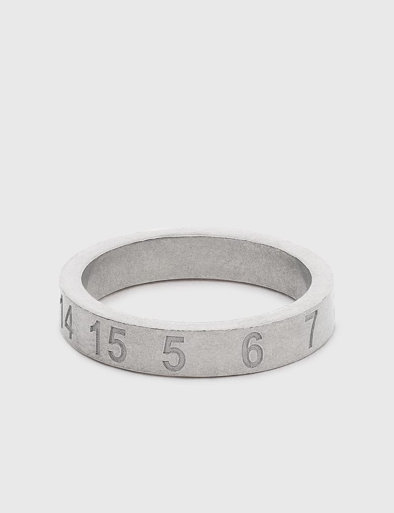 Maison Margiela - Numbering Logo Ring | HBX - Globally Curated