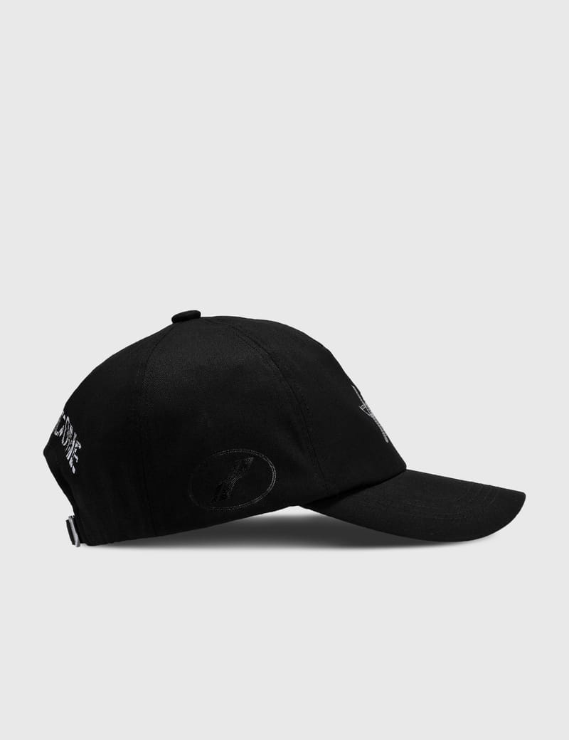 We11Done ♥ Logo wire cap/追跡付 WE11DONE（ウェルダン）の「WE11DONE BLACK COTTON WELLDONE