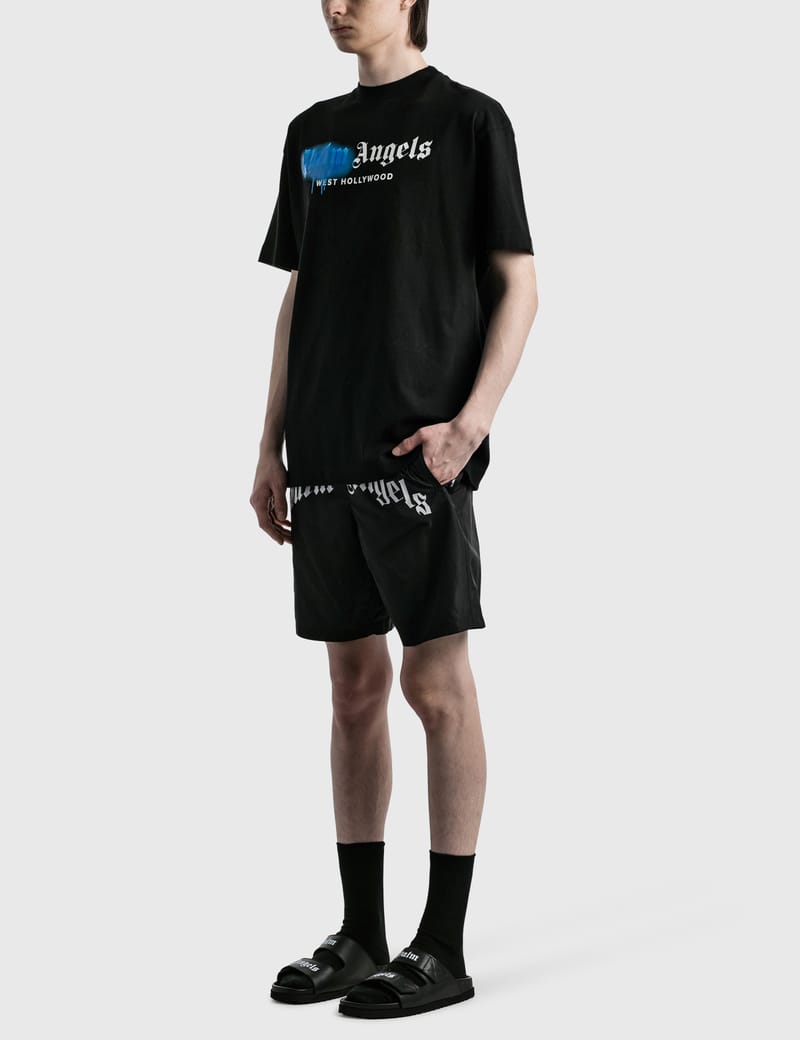 Palv Hollywood Tシャツ M Paly Hollywood - Graphic Print Distressed T-Shirt Size: L | eBay