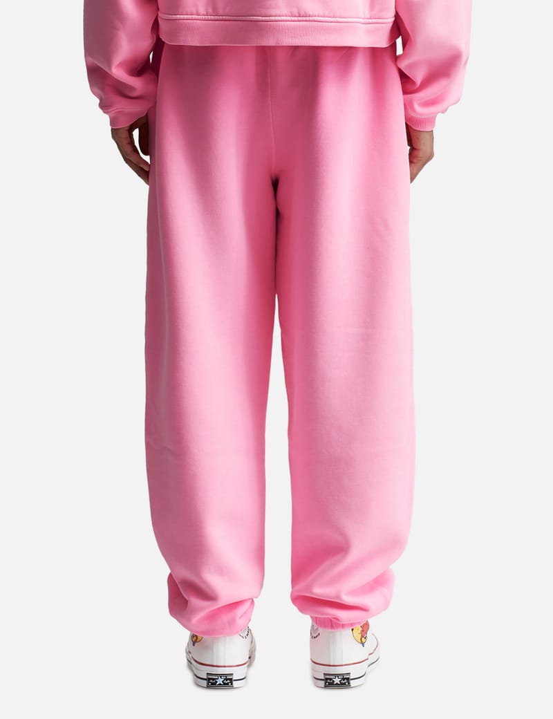 Pink best sale sweatpants mens