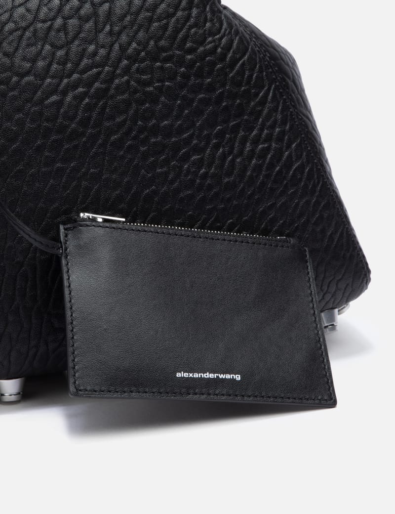 希少Alexander Wangレザー バッグ Hobo bag Alexander Wang - Lock Medium Crackle Leather Hobo Bag | HBX
