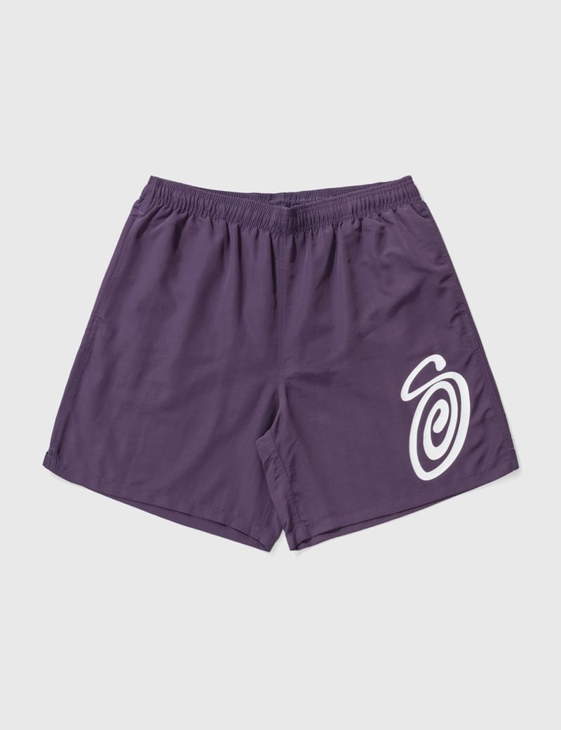 Stüssy - Curly S Water Shorts | HBX - Globally Curated Fashion and