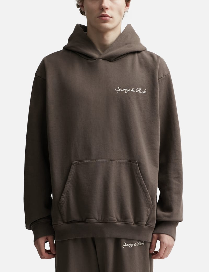 Sporty&Rich｜HOODIES/SWEATS (Syracuse Hoodie - Chocolate Syracuse Hoodie Chocolate | The Webster