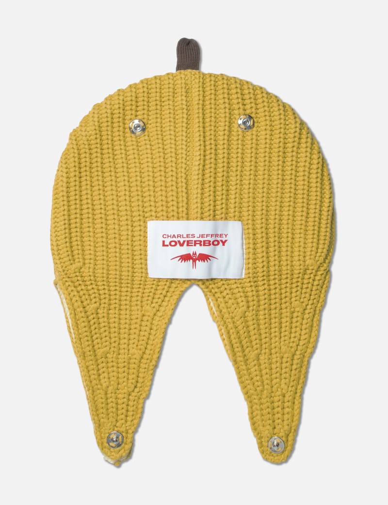 Charles Jeffrey Loverboy - CHUNKY BANANA BEANIE | HBX