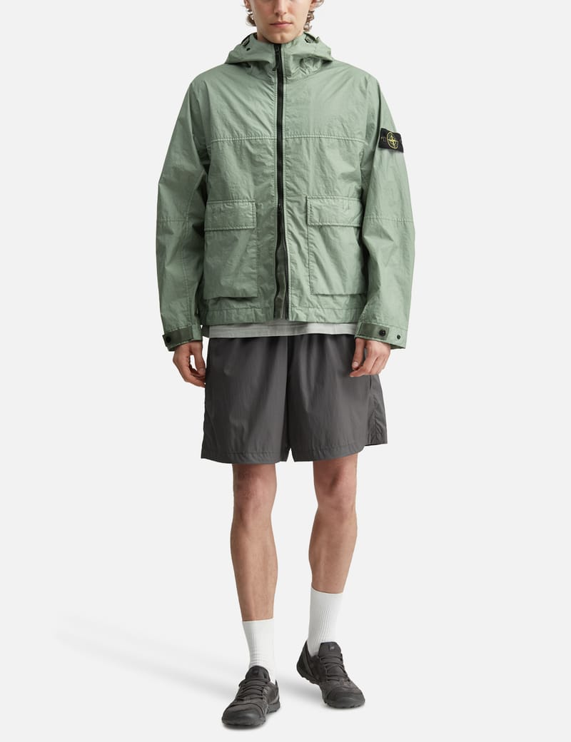 Stone Island Membrana 3L TC Hooded Jacket - 軽量3レイヤー素材と撥