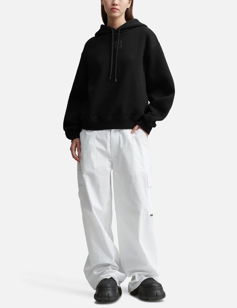 Alexander wang dense discount fleece bubble hoodie