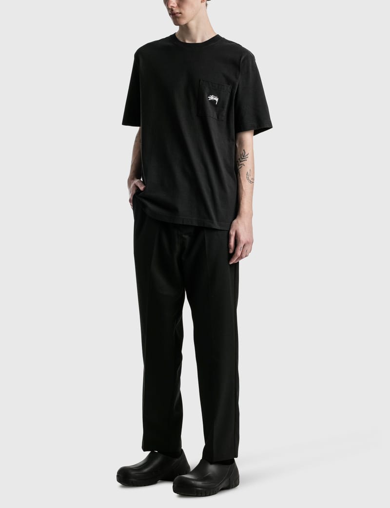 Stüssy - Stock Logo Pocket T-shirt | HBX - Globally Curated