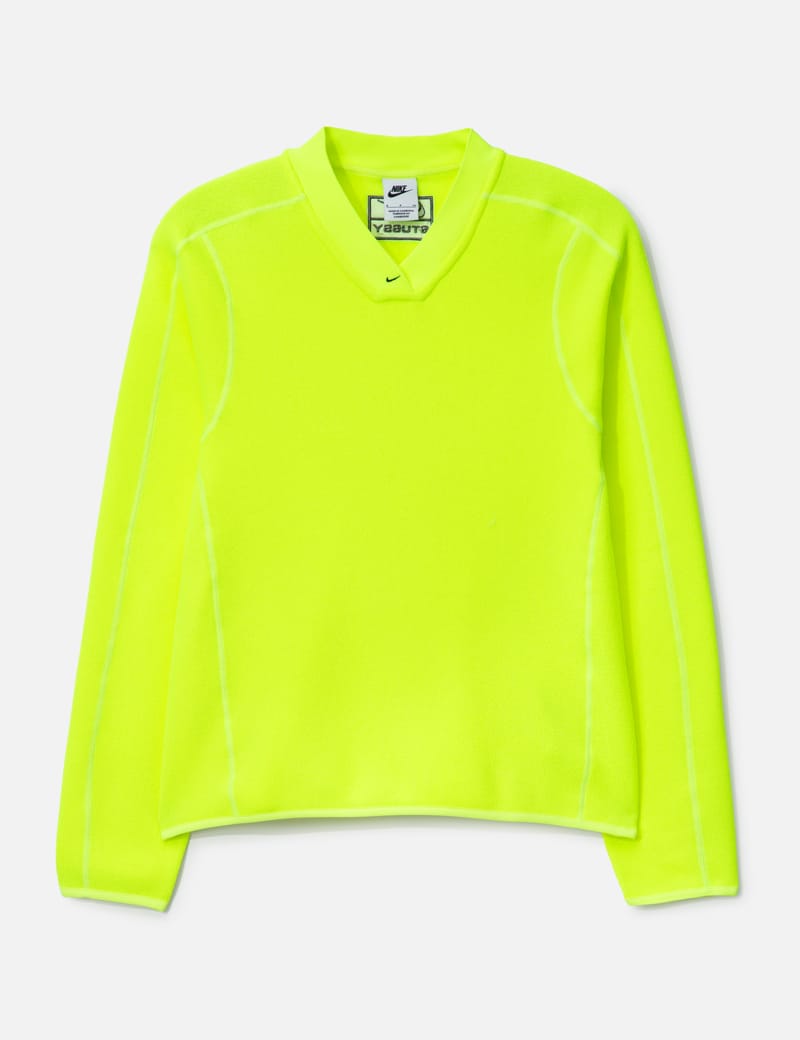 Nike Nike x Stüssy Pullover Thermal - 聯名V領保暖套頭衫，長袖Volt
