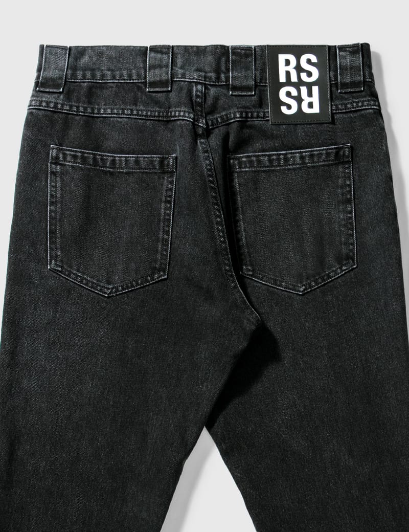 Raf Simons - Flared Denim Workwear Pants | HBX - ハイプビースト ...