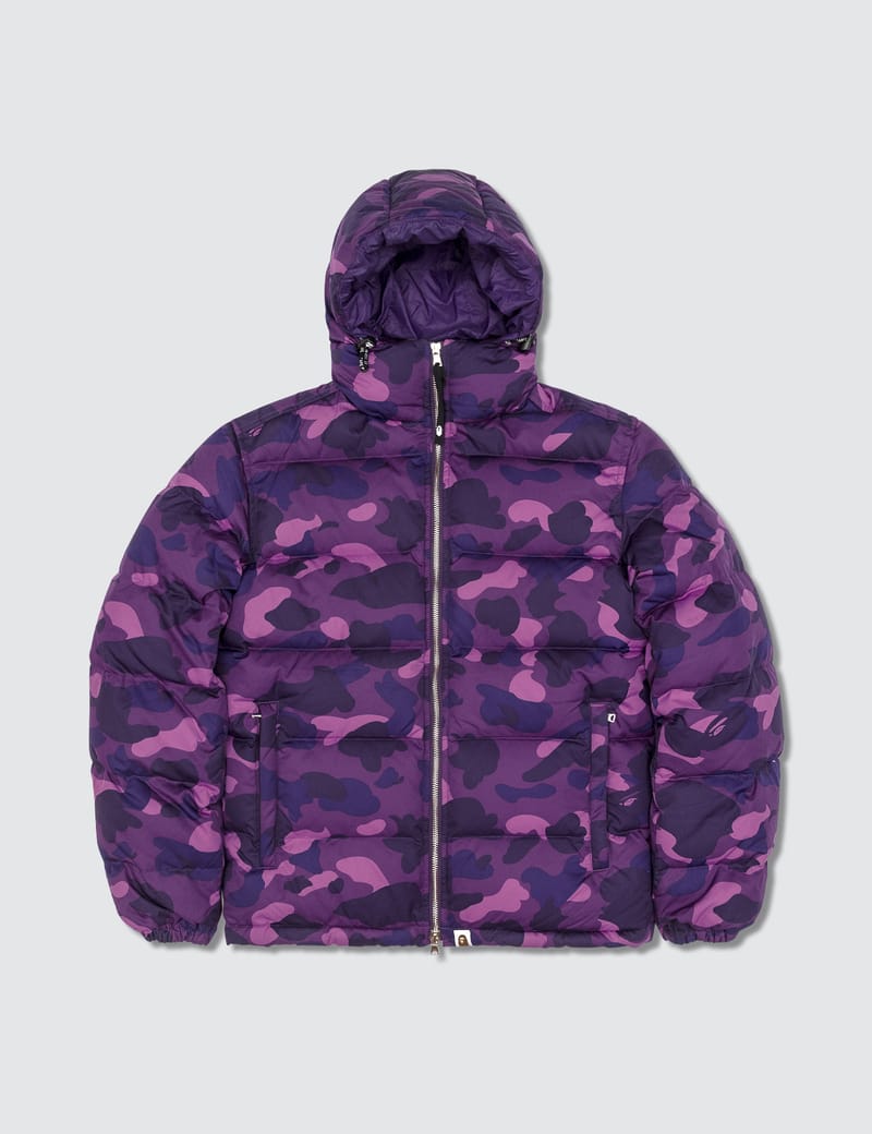 Bape purple best sale camo jacket