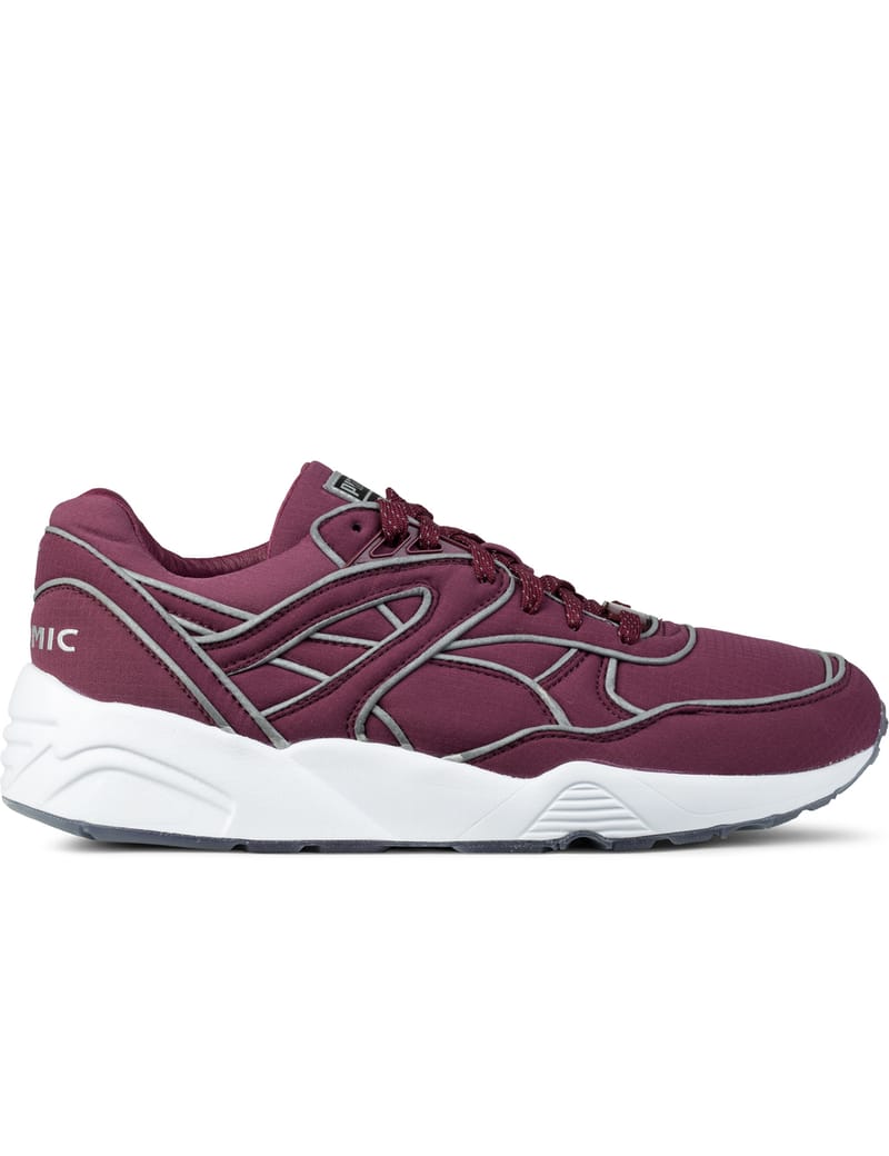 Puma trinomic cheap r698 purple mens