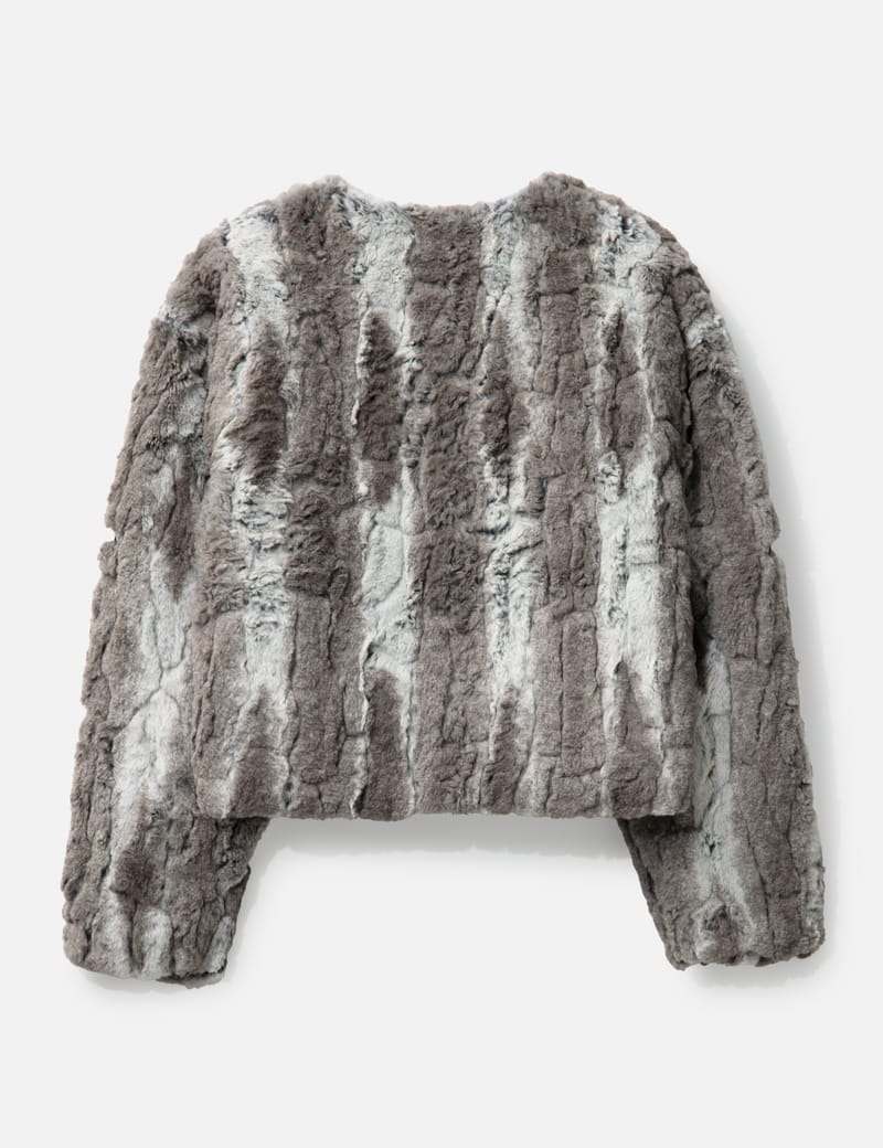 【タグ付き】BOHEMSEO CLOUD FUR JACKET BOHEMSEO] CLOUD FUR JACKET、BEIGE - コクモト KOCUMOTO