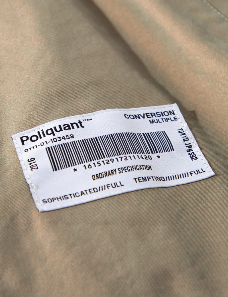 POLIQUANT - In-out Storage Bag Jacket | HBX - Globally