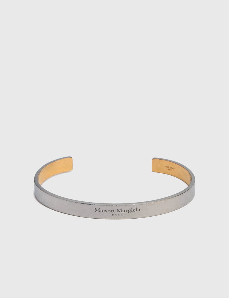 Maison Margiela - Logo Bracelet | HBX - Globally Curated