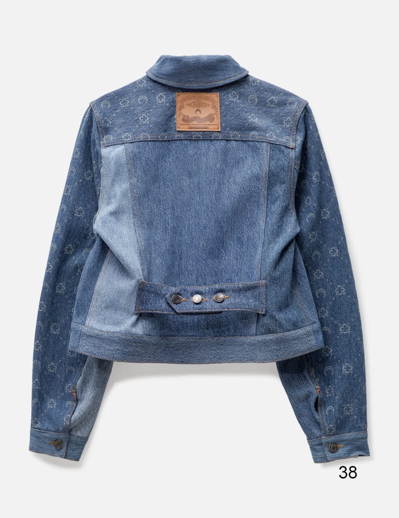 ジャケット・アウター marine serre moon monogram denim jacket Marine Serre - Denim Moonogram Jacket | HBX - Globally
