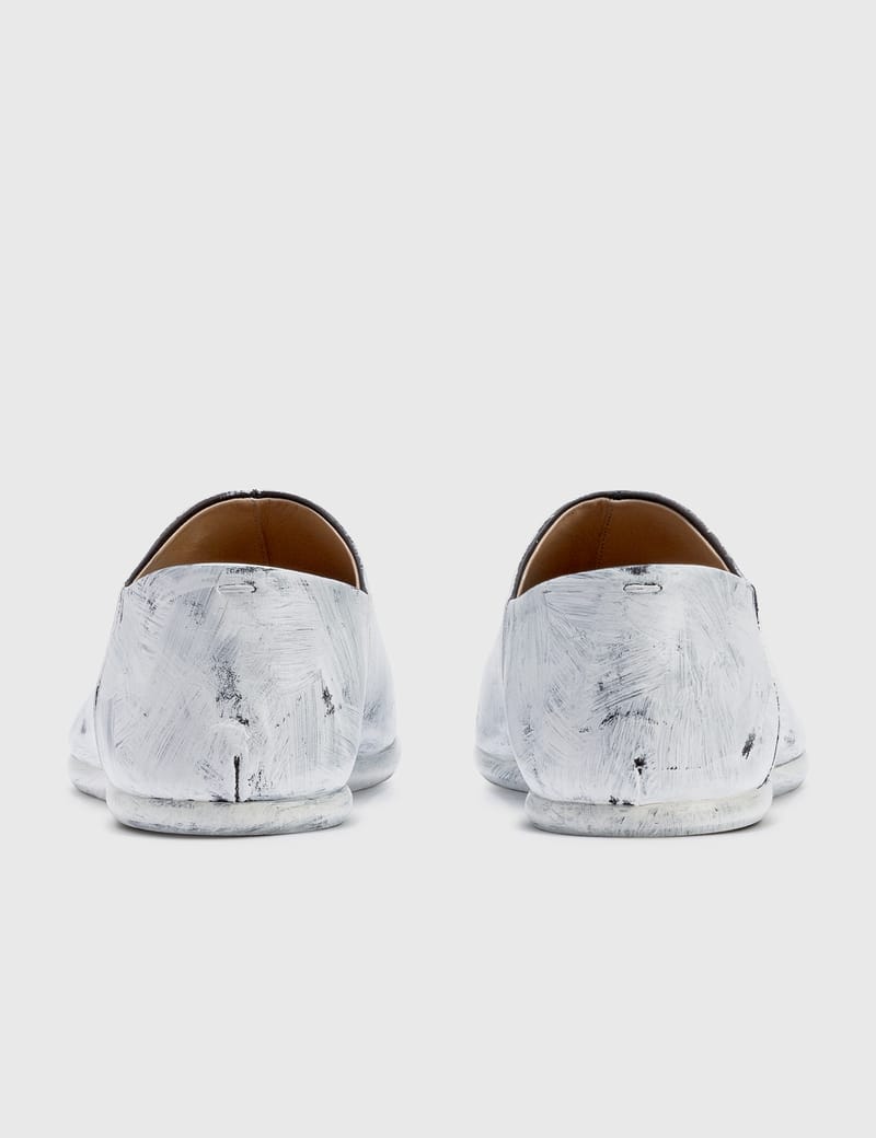 Maison Margiela - Brushed Slip-on Tabi Shoes | HBX