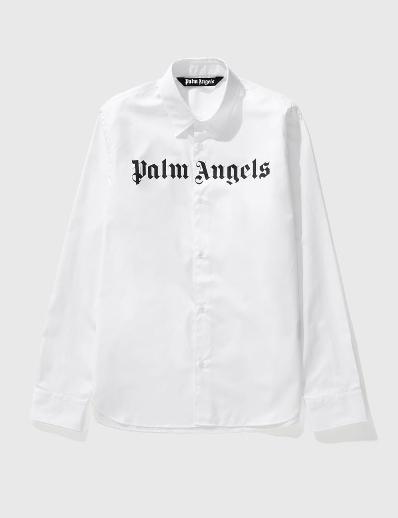 Palm Angels - Logo Shirt | HBX - Globally Curated Fashion