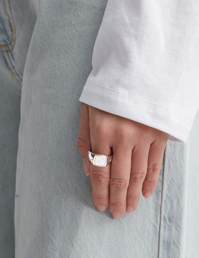 Tom Wood - Kay Ring Blue Hawk Eye | HBX