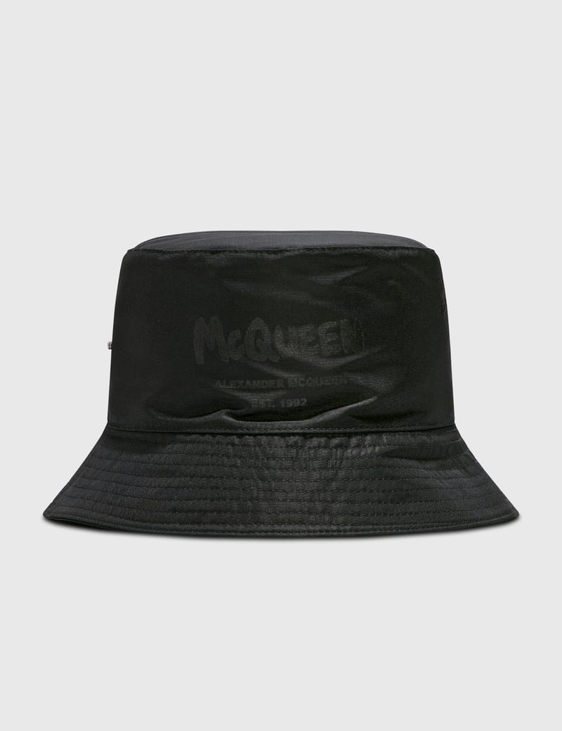 Alexander McQueen - Graffiti Bucket Hat | HBX - Globally