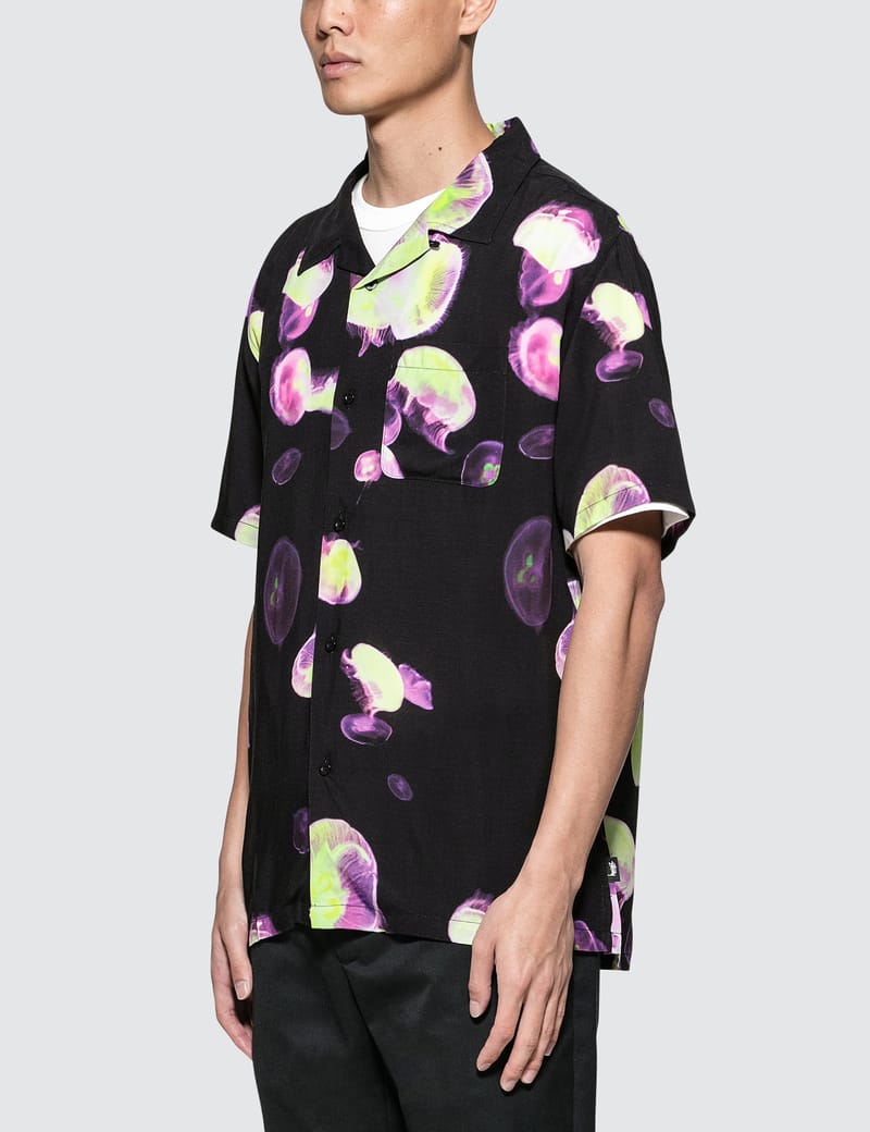 Stüssy - Jelly Fish Printed Shirt | HBX - Globally Curated Fashion