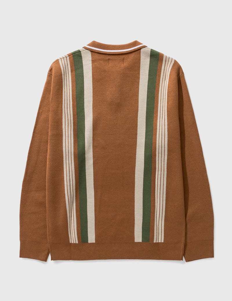 トップス Butter Goods Bowler Knitted Sweater Butter Goods Bowler Knit Sweater Brown | BSTN Store