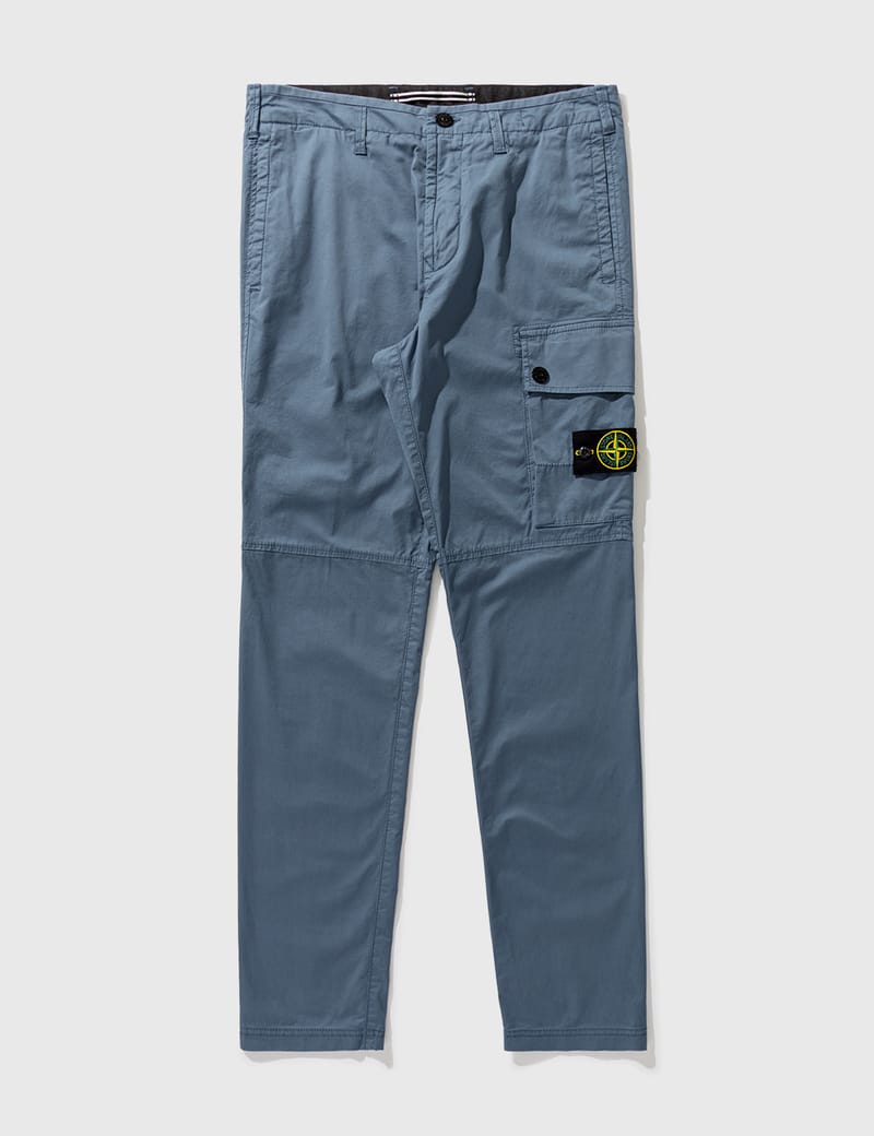 Stone Island - Stretch Gabardine Cargo Pants | HBX - Globally