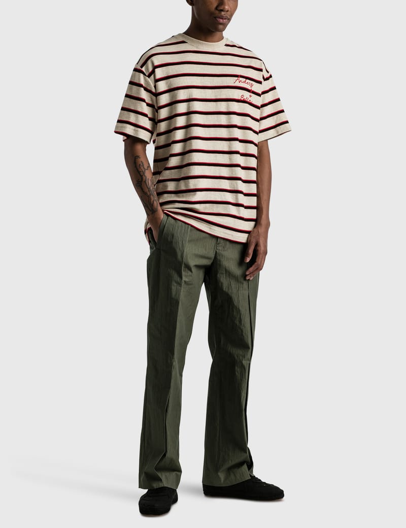 ●ANDERSSON BELL●UNISEX ANDERSSON BELL LOGO STRIPE T-SHIRT Andersson Bell - Unisex Andersson Bell Logo Stripe T-shirt