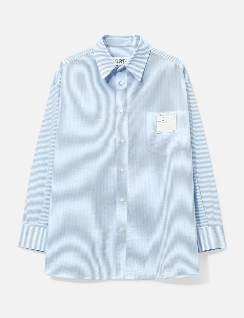 MM6 Maison Margiela Striped Poplin Shirt - Crisp cotton button-up
