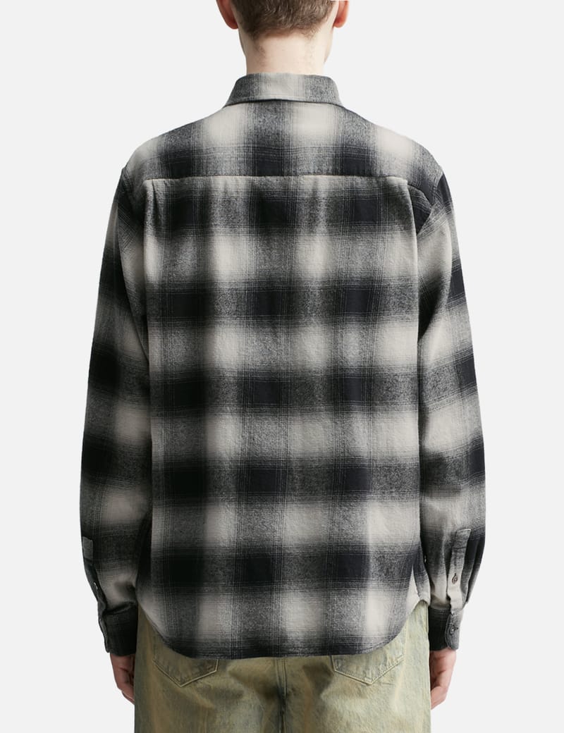 stussy bay plaid shirts-