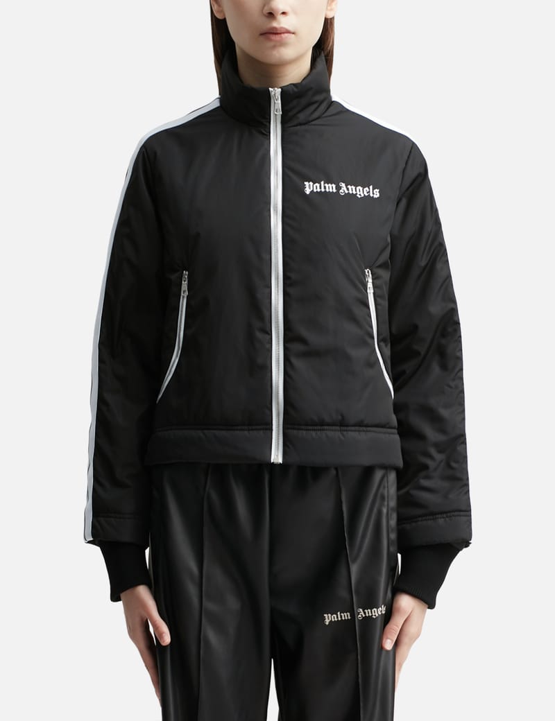 Palm angels track jacket with 2024 hood