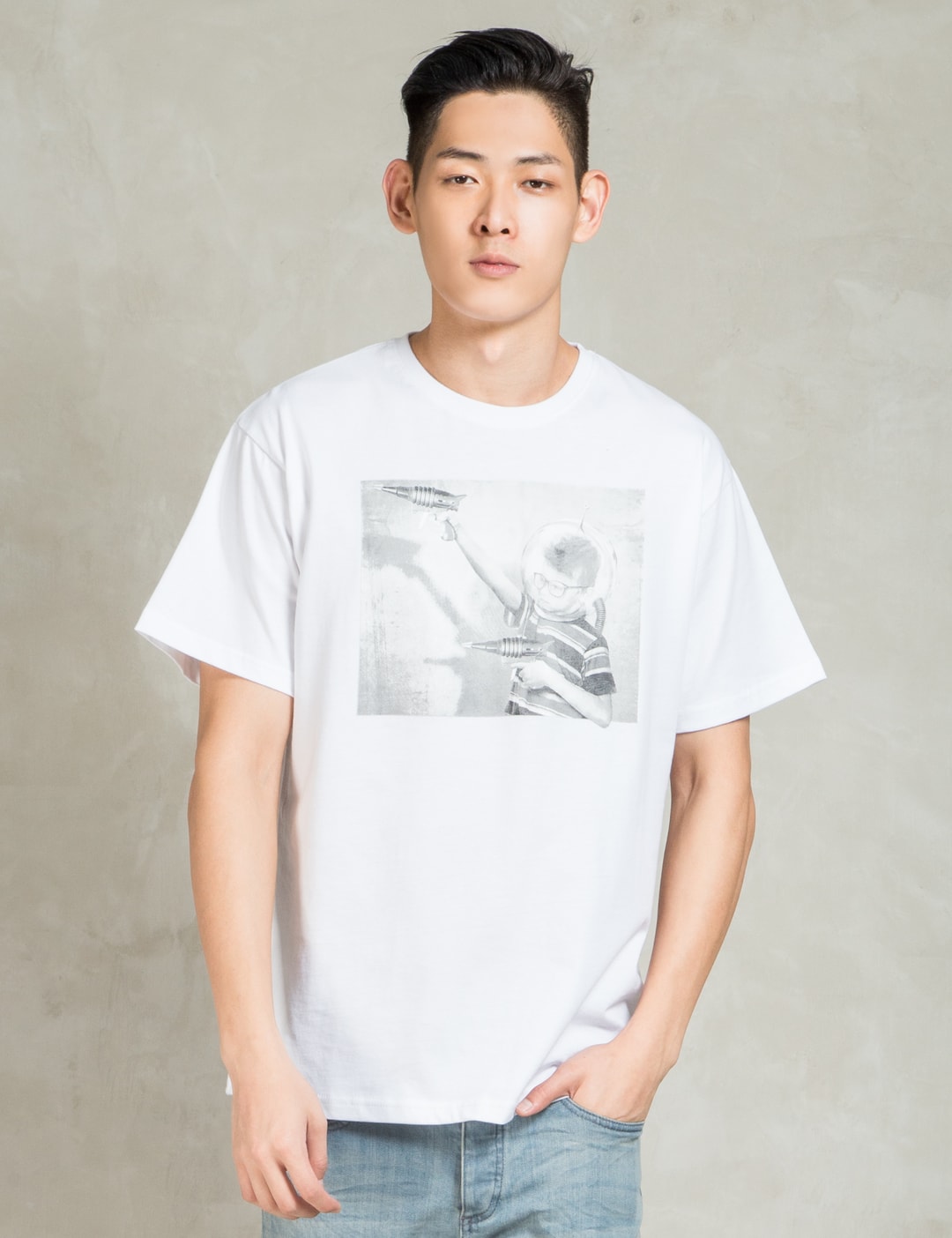 Billionaire Boys Club - White Zapped T-Shirt | HBX - Globally Curated ...