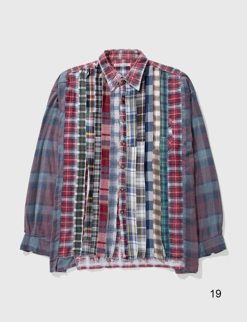 Needles - Flannel Shirt | HBX - Globally Curated Fashion and