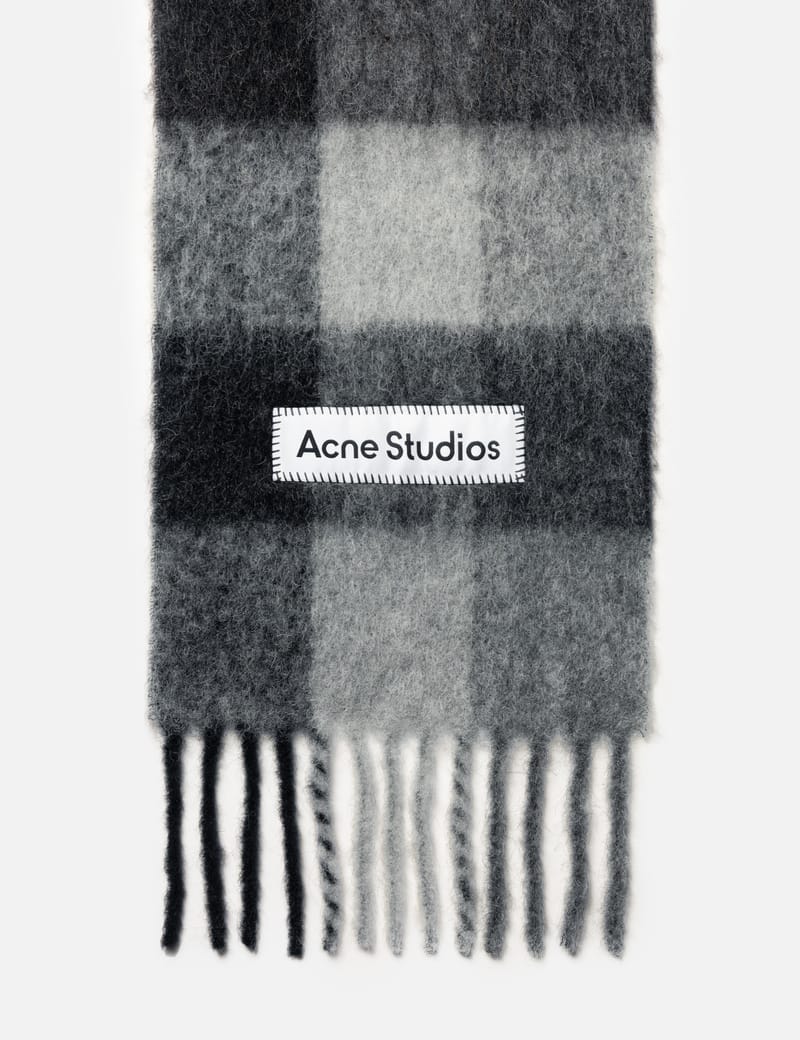 小物 Acne Studios MOHAIR CHECKED SCARF Acne Studios - Mohair Checked Scarf | HBX