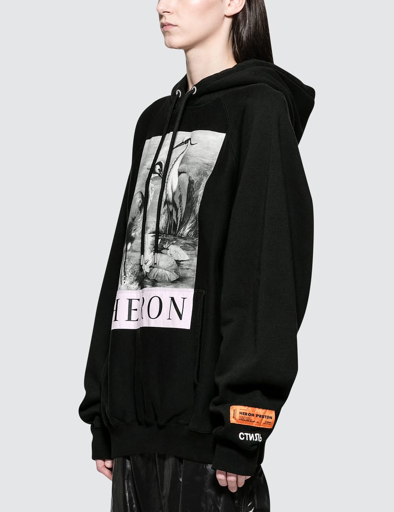 【HERON PRESTON】print sweatshirt/追跡可能/全国送料無料 Heron Preston - Sleeve Print Crewneck Sweatshirt | HBX