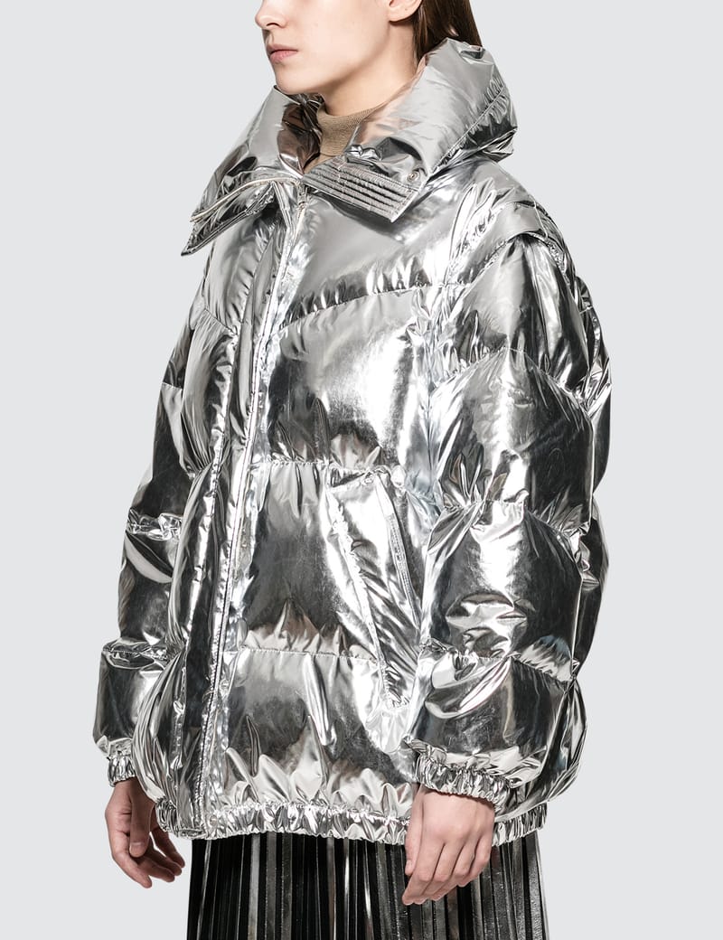 ジャケット MM6 MAISON MARGIELA Women Bubble Jackets S52AM0314M30016961 MM6 Maison Margiela Women's' Puffer Down Jacket in Black