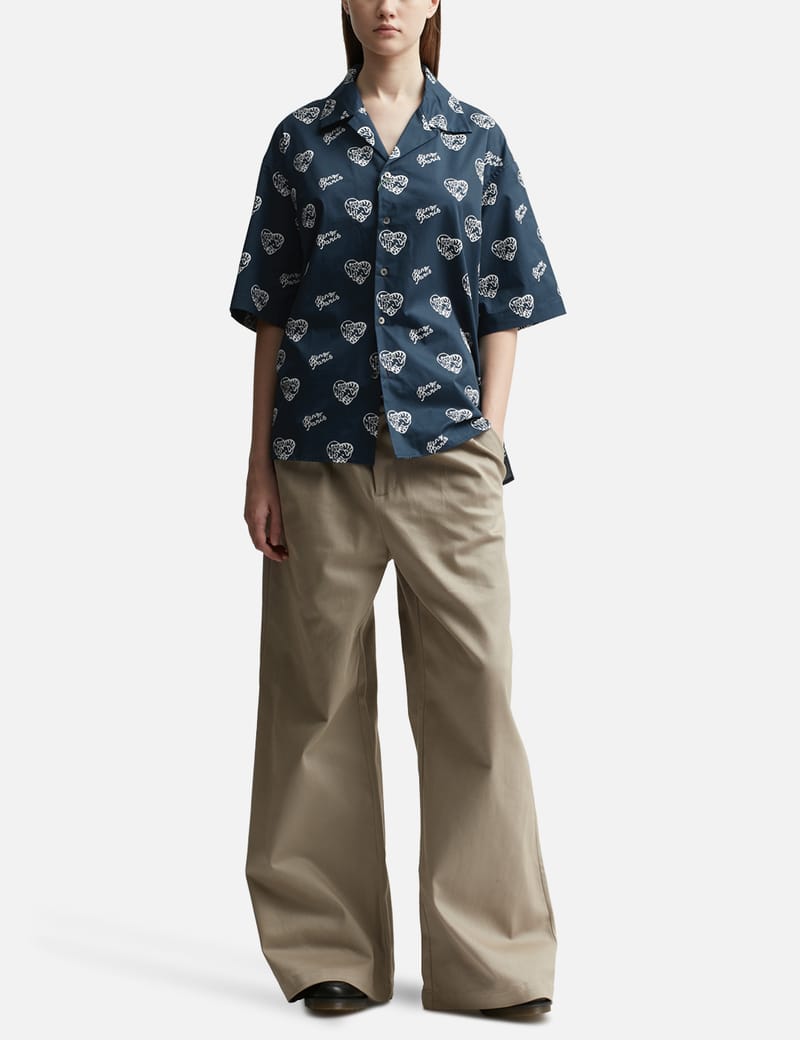 Kenzo - 'Kenzo Jungle Heart' Hawaiian Shirt | HBX - Globally