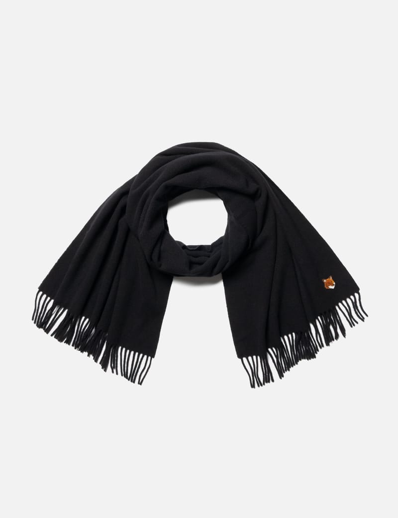 メゾンキツネ - ボールド フォックスヘッド パッチ スカーフ