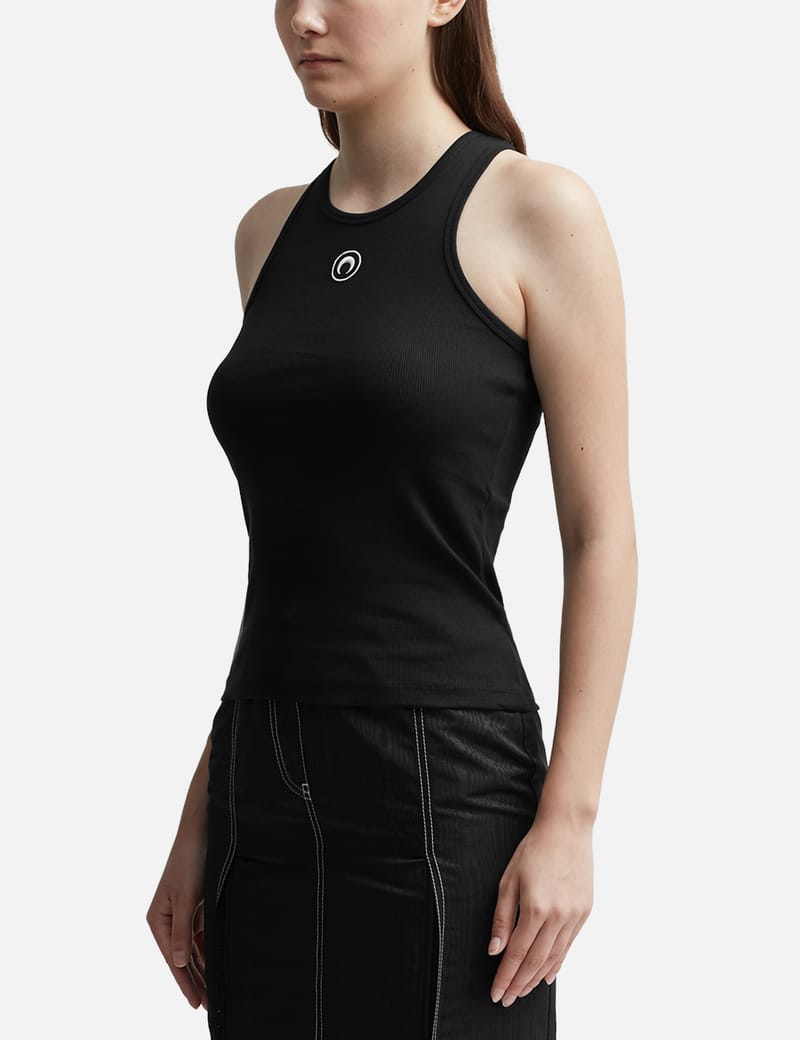 Marine Serre - Organic Cotton Rib Tank Top | HBX