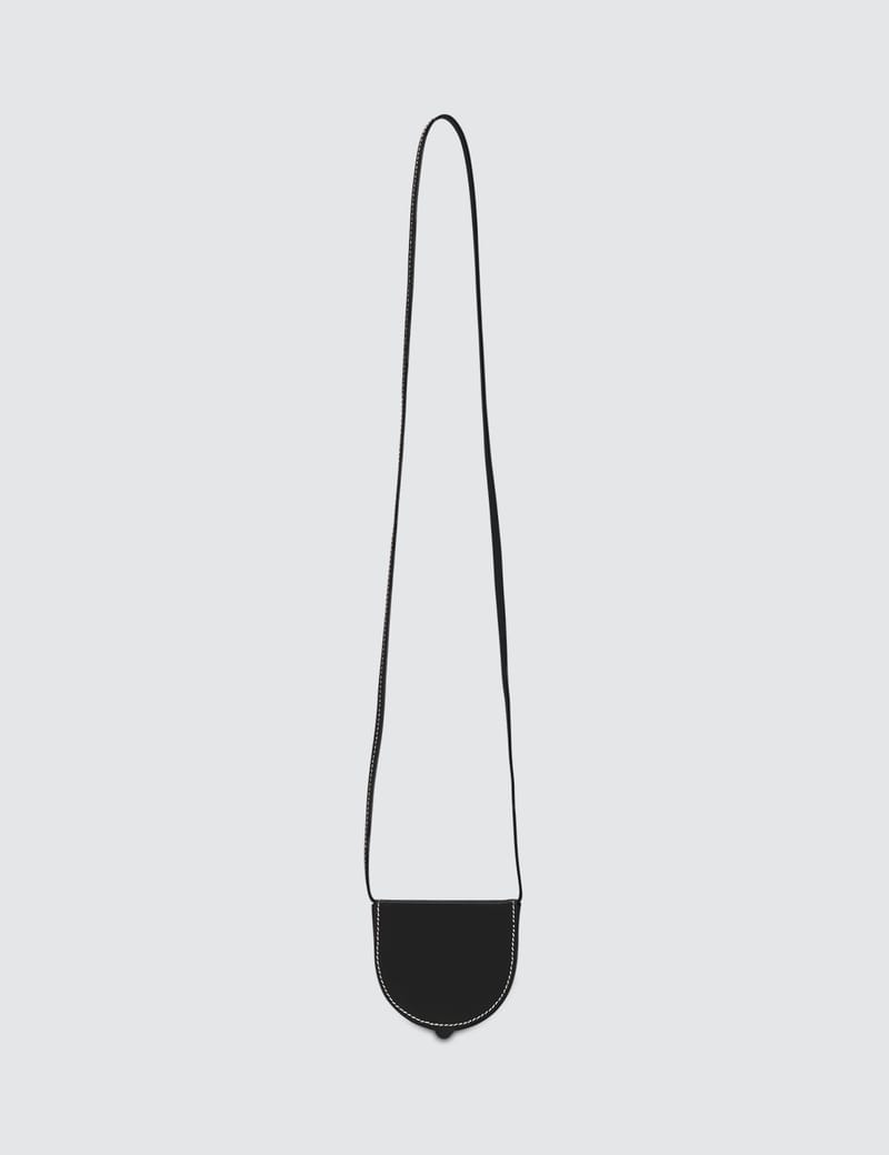 Loewe small heel pouch in soft calfskin – Moka Vintage HK