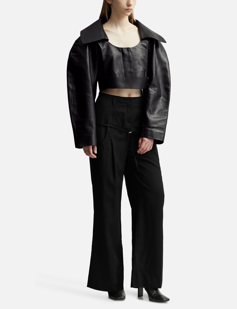 Jacquemus - LA VESTE OBRA CUIR | HBX - Globally Curated