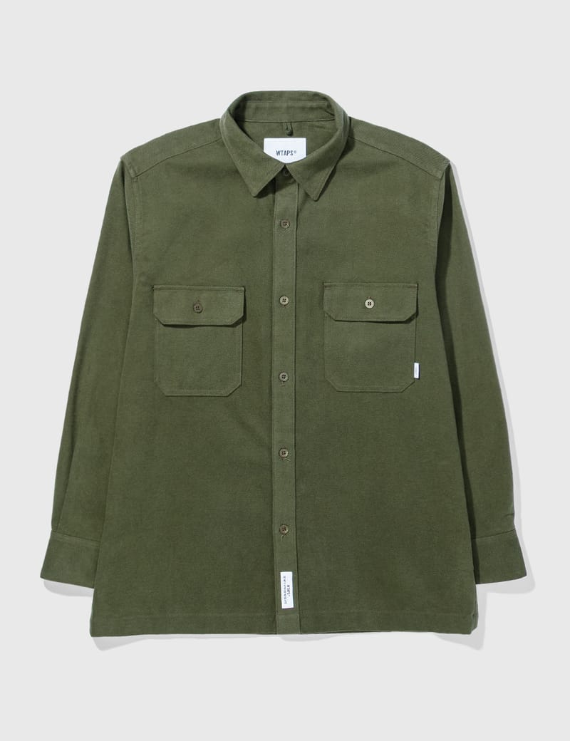 WTAPS HEAVY COTTON FLANNEL SHIRT | HBX - Globally