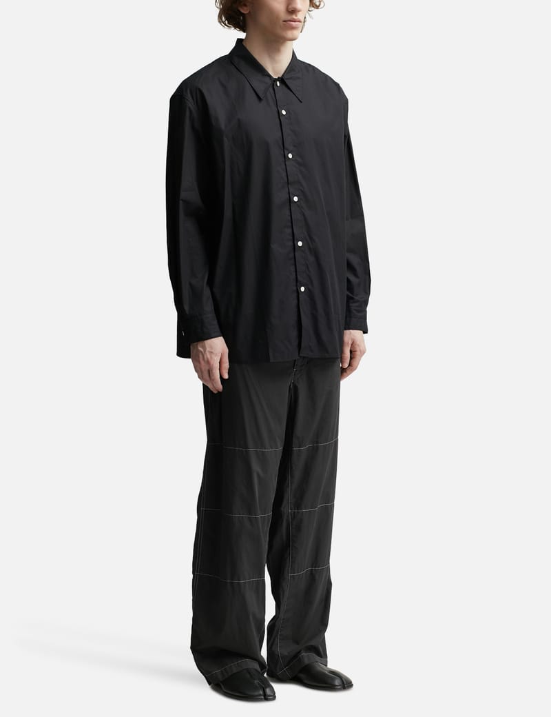 Sacai - Fabric Combo Cropped Pants | HBX - Globally Curated 