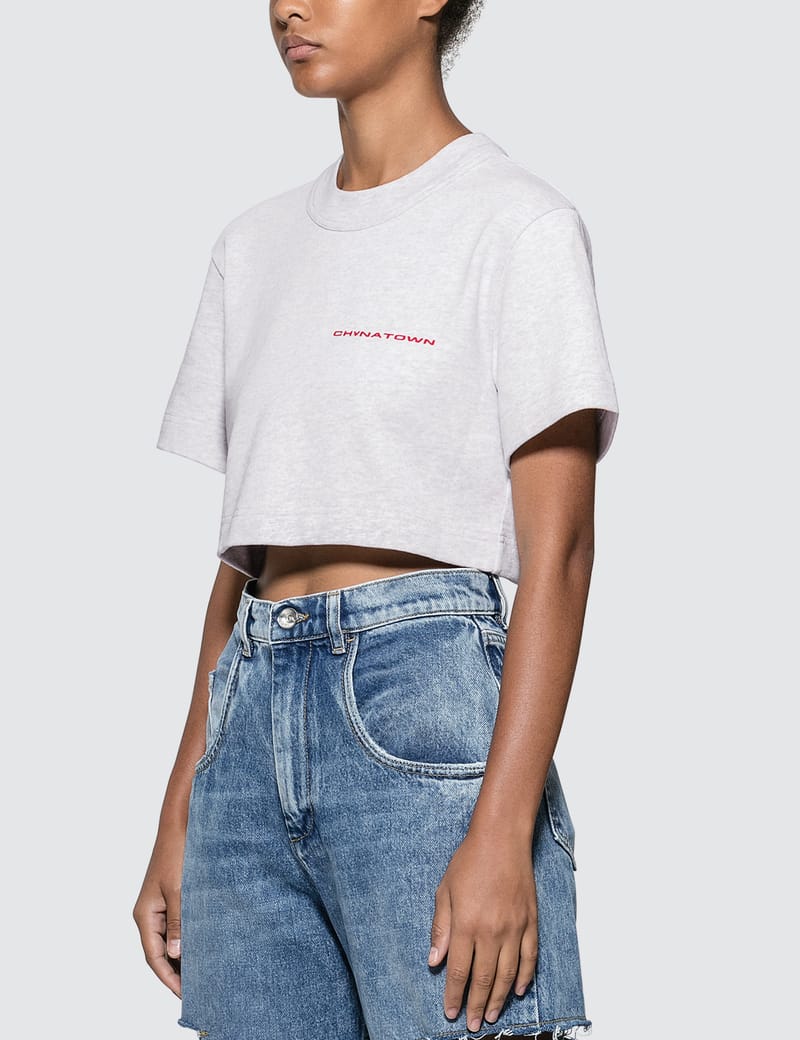 Alexander Wang - Chynatown Cropped T-shirt | HBX - Globally 