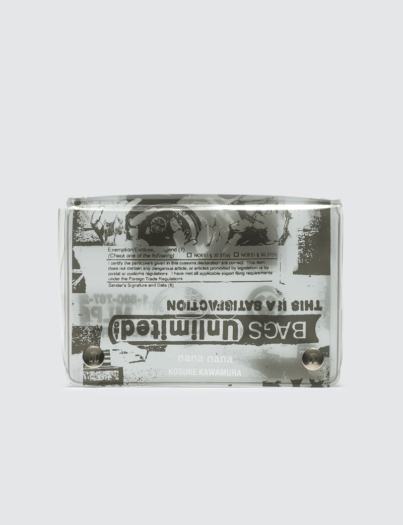 Nana-nana - PVC B6 Kosuke Kawamura Bag | HBX