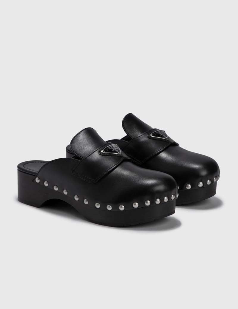 Prada clogs cheap