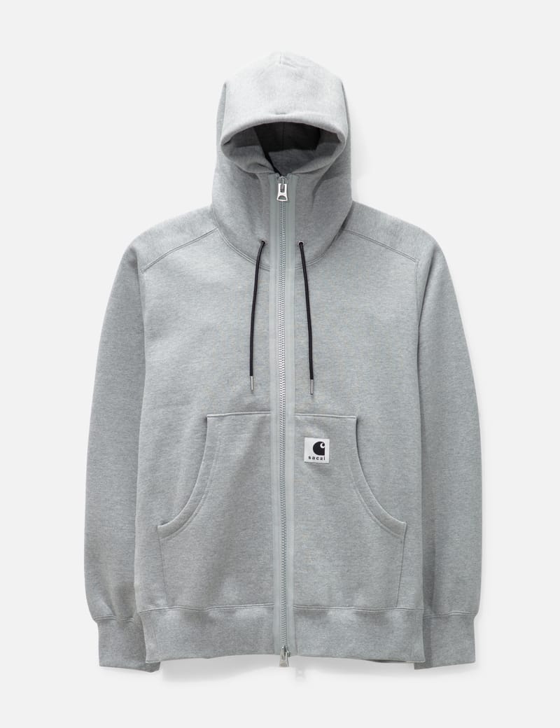 Sacai - Sacai X Carhartt WIP Hoodie | HBX - HYPEBEAST 為您搜羅全球